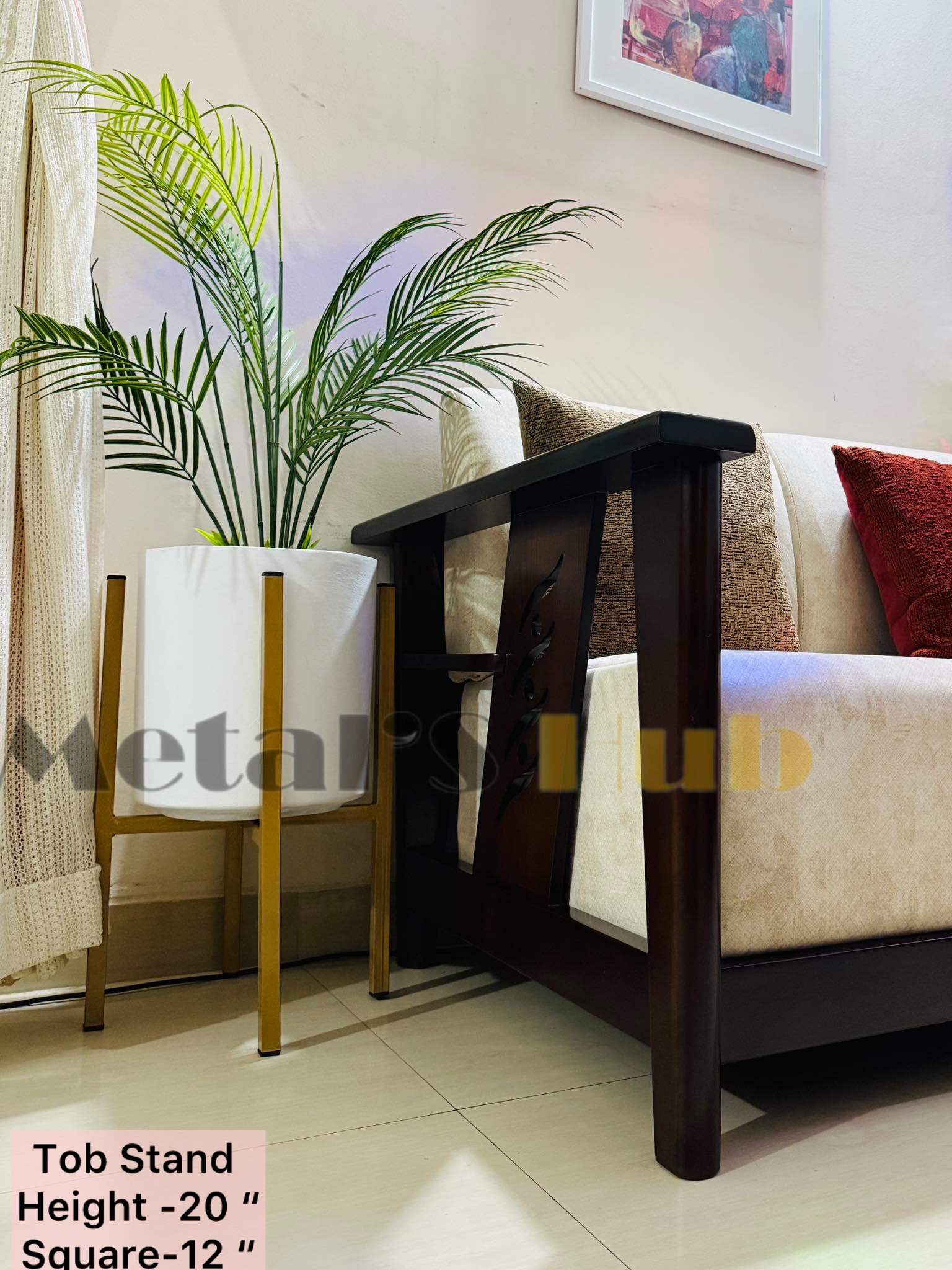 Box Single plant stand MPS-014
