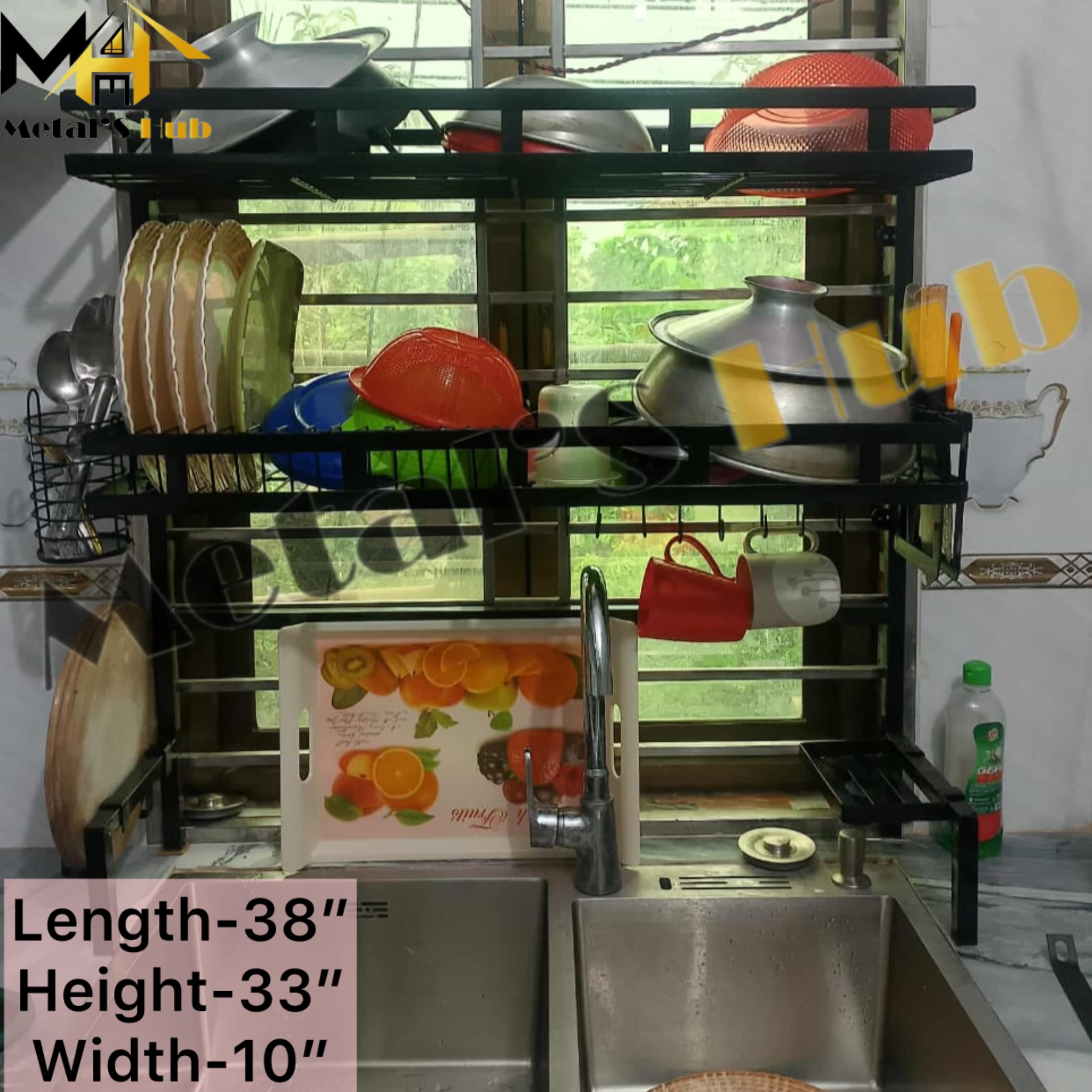Dobule sink rack MKO-014