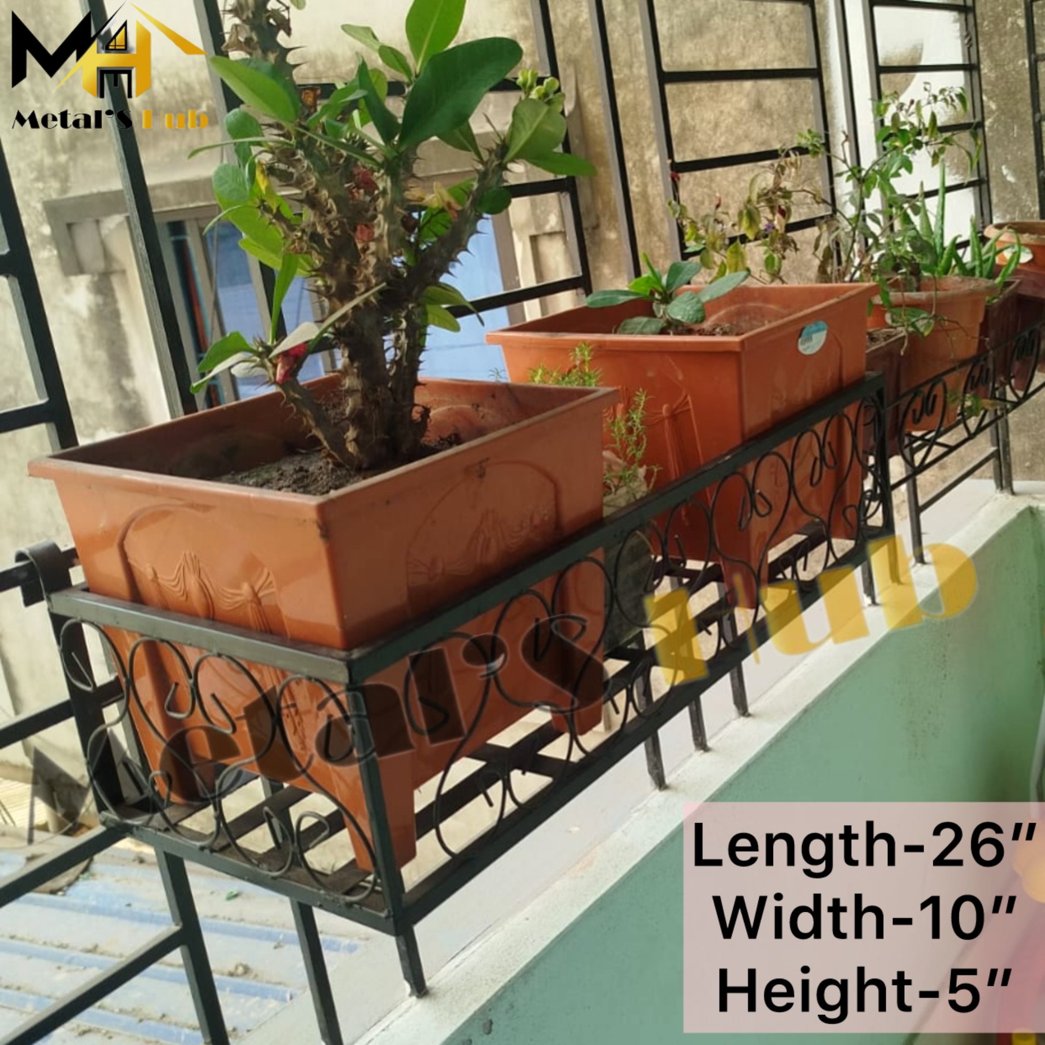 Heavy rack for balcony MPS-011