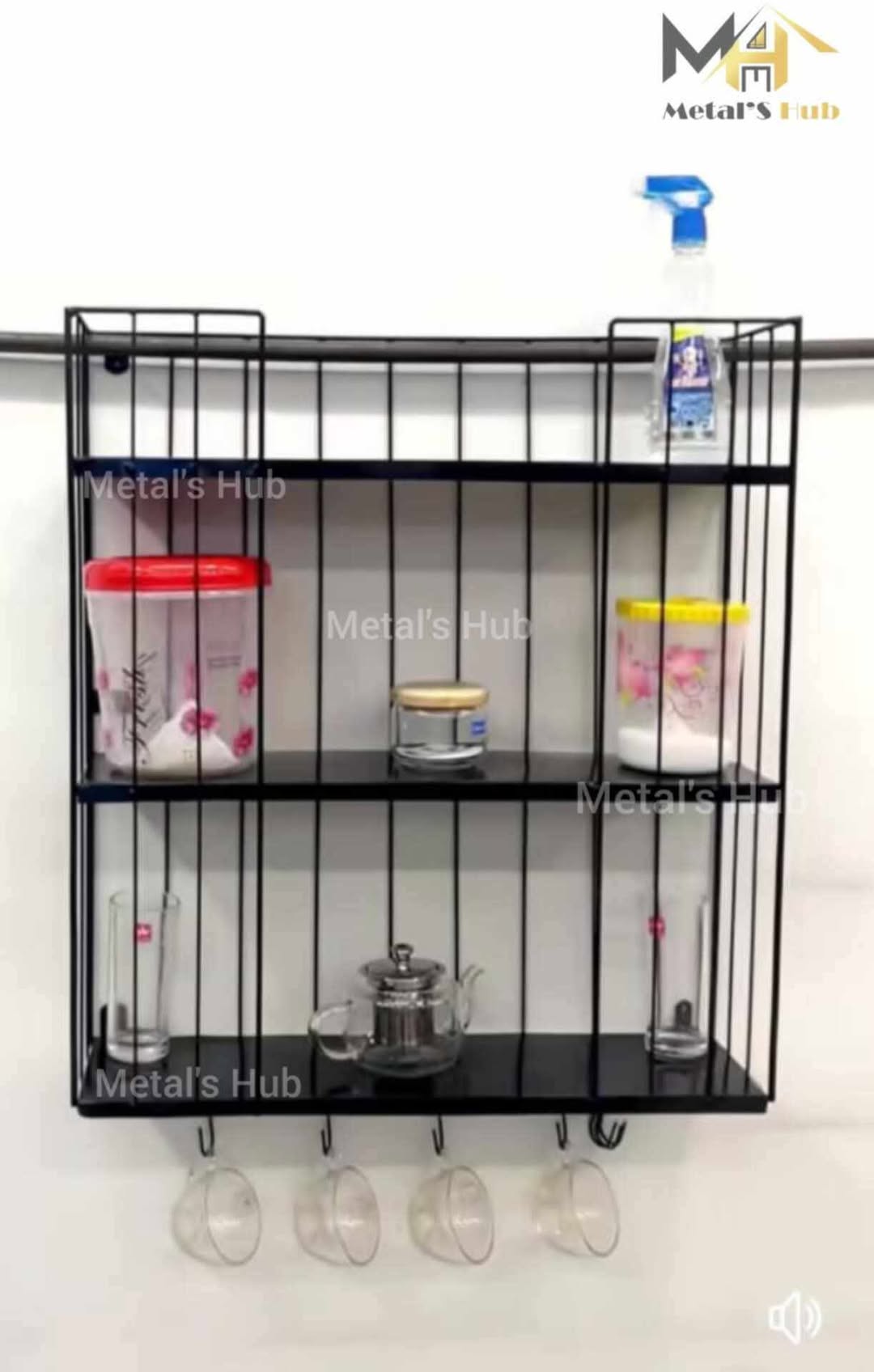 3 layers Coffee station MKO-007