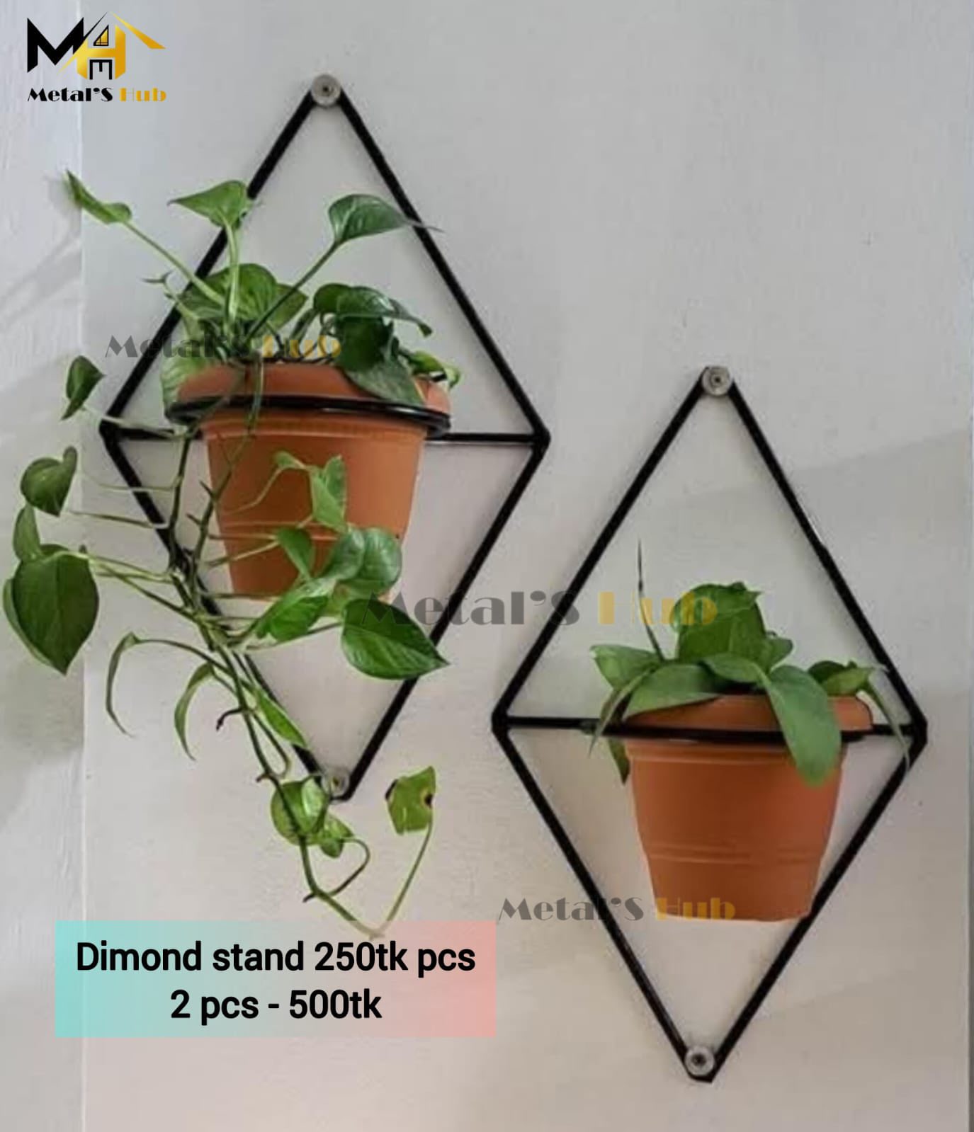 Diamond Tob Hanger 2pcs MPS-026