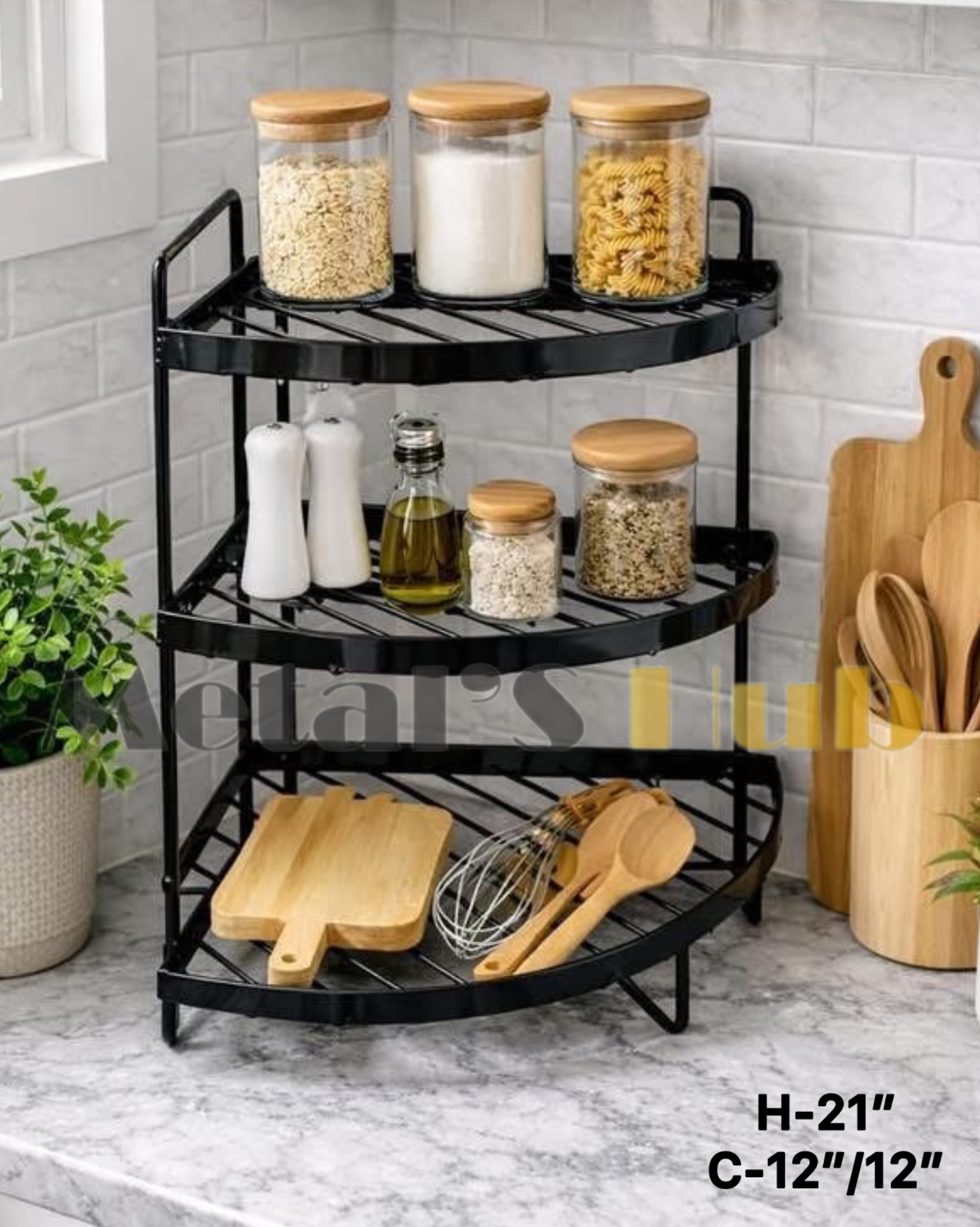 Corner Spice rack MKO 21